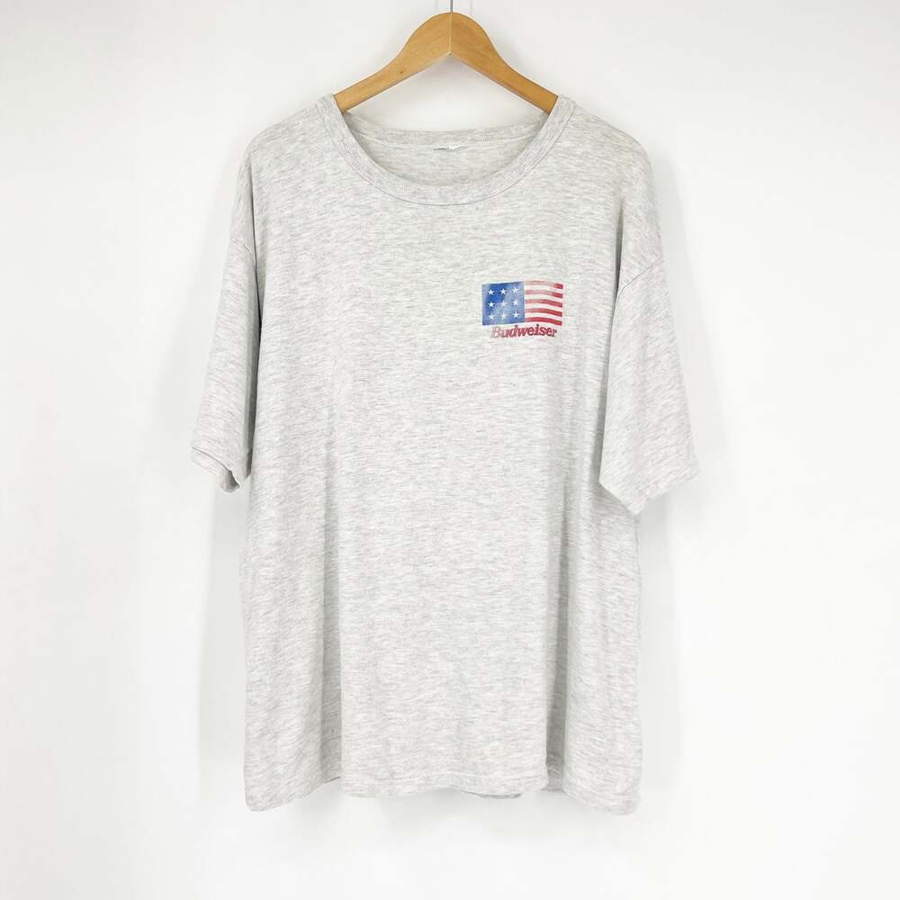 Vintage Budweiser 1996 Olympics Team USA T-Shirt Gray Size XL